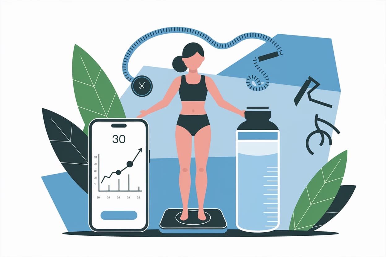 Voortgang bijhouden tijdens gewichtsverlies