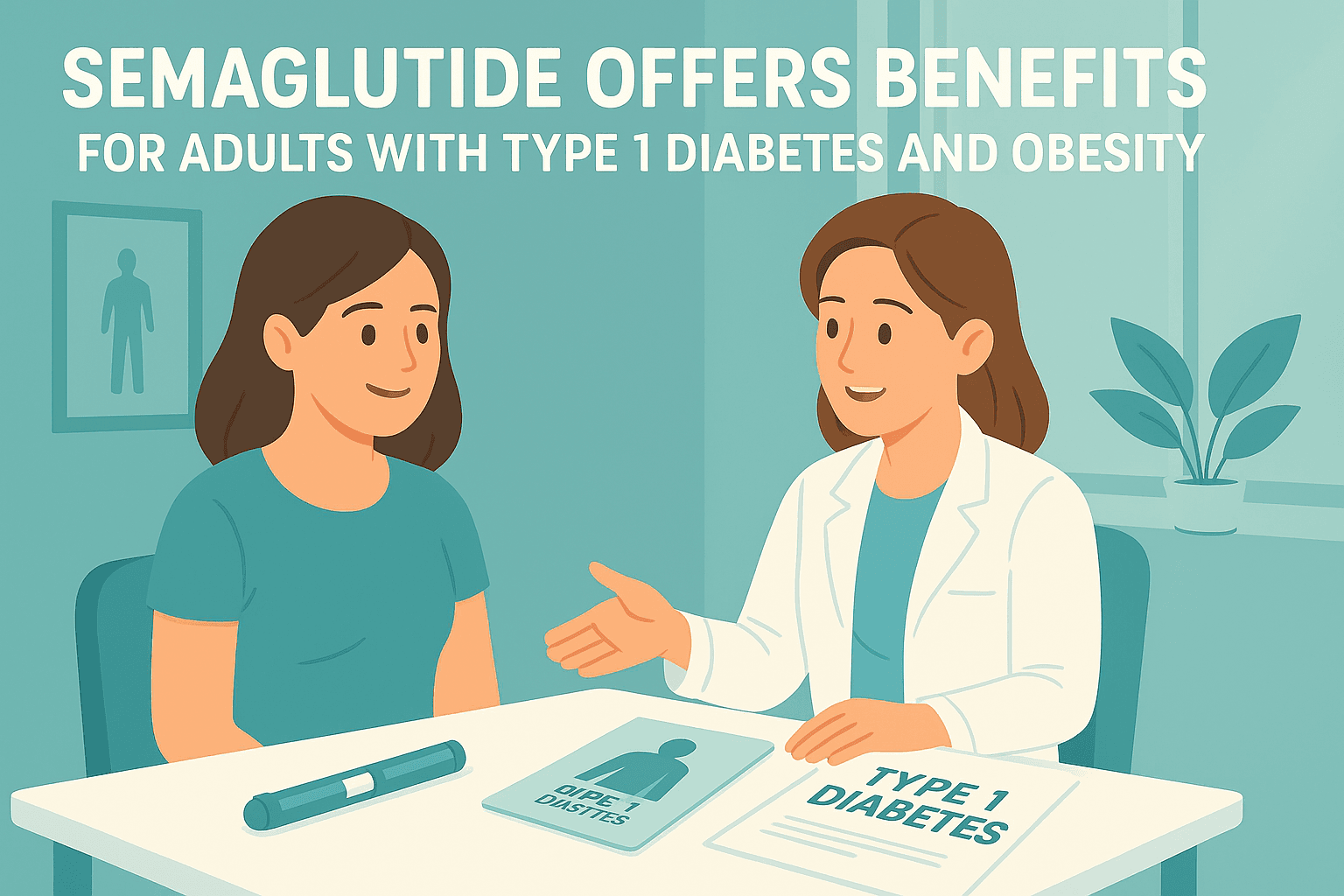 Semaglutide biedt voordelen voor volwassenen met type 1 diabetes en obesitas