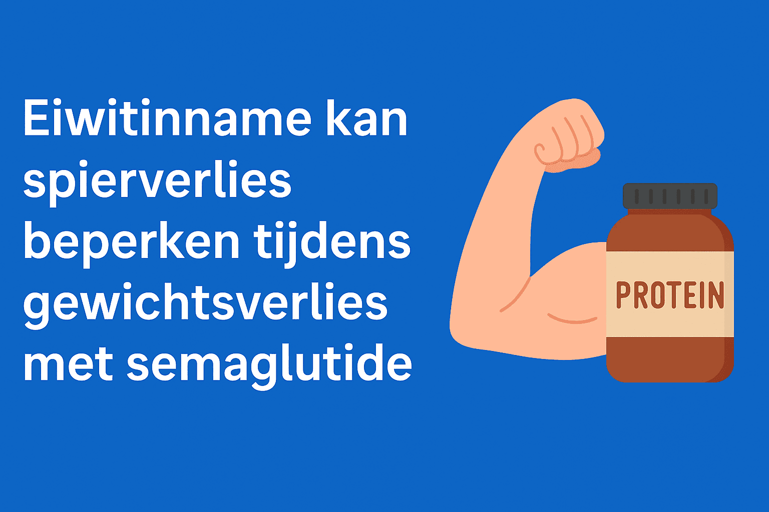 Eiwit beschermt spiermassa bij gewichtsverlies met semaglutide