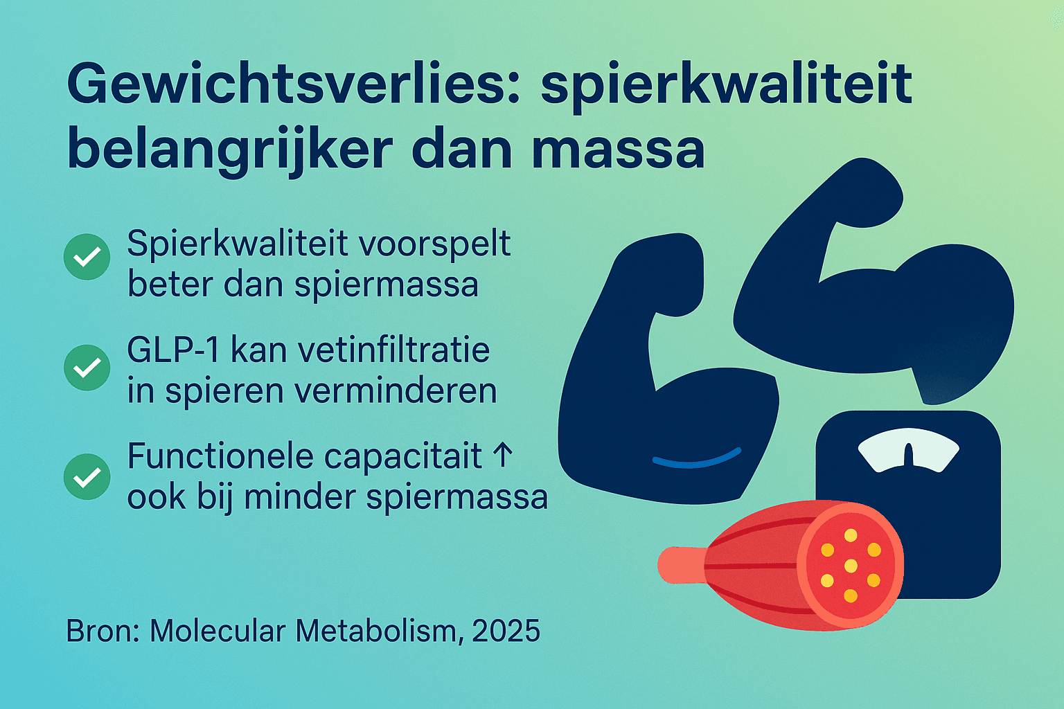Herziening van zorgen over spiermassa bij gewichtsverlies: een nieuwe kijk