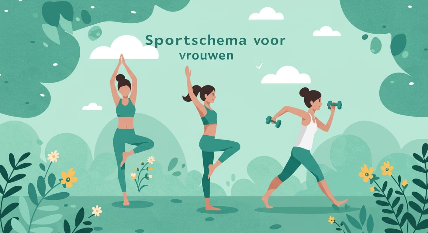 Het perfecte sportschema voor vrouwen die willen afvallen